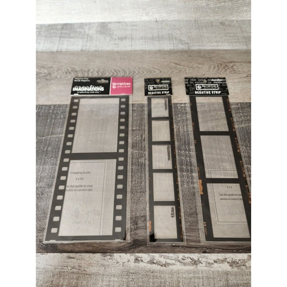 Scrapbooking Stickers Narratives by Karen Russell Film Strips Retired NEW #29